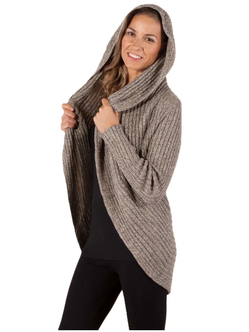 Simply Natural Round Alpaca Blend Sweater